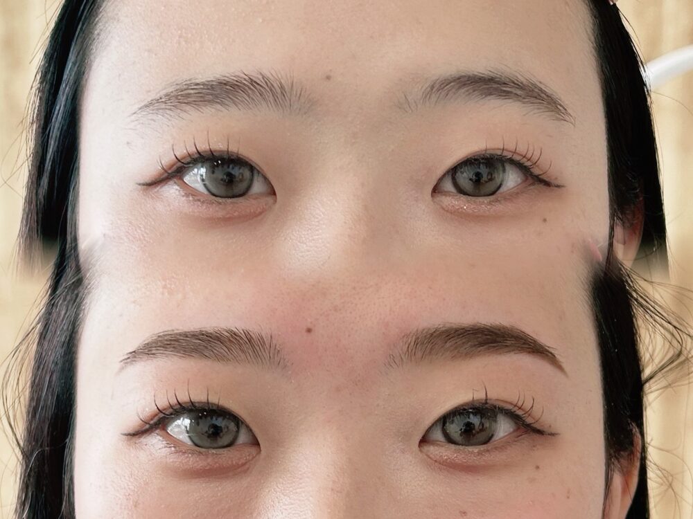neige 眉毛専門サロンビフォーアフター